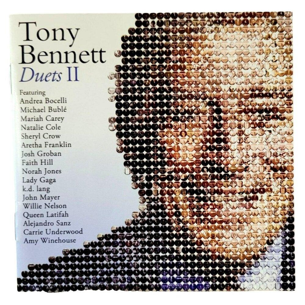 Tony Bennett Duets II Music CD Featuring Lady Gaga John Mayer & More 37284cd
